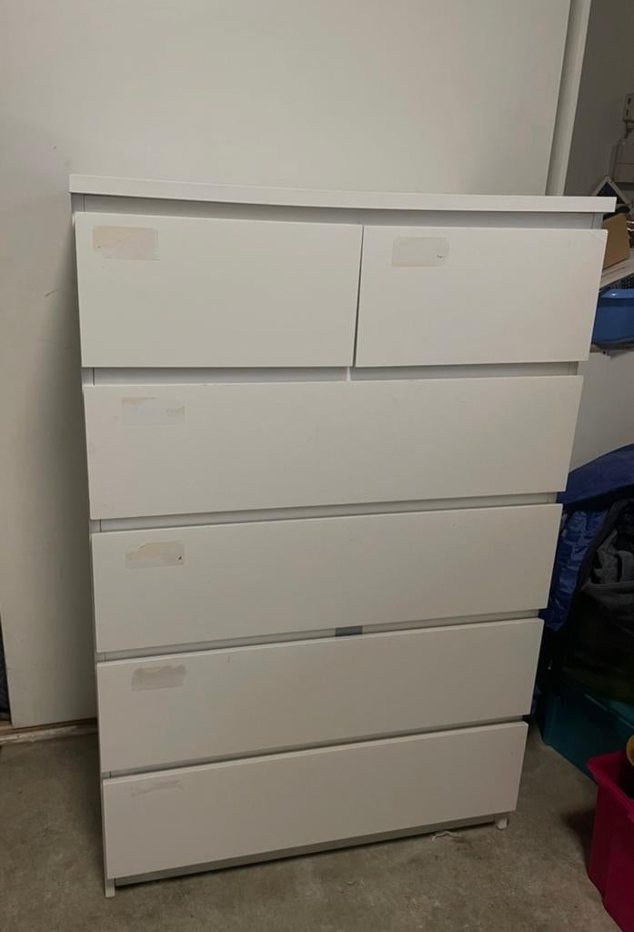 Ikea malm ladekast, Huis en Inrichting, Ophalen, Gebruikt