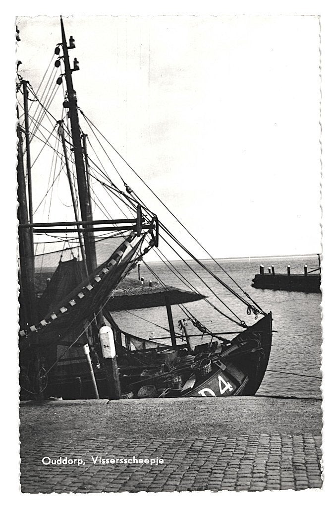984407	Ouddorp	Vissersschip	1961 ZH	Gelopen met Postzegel