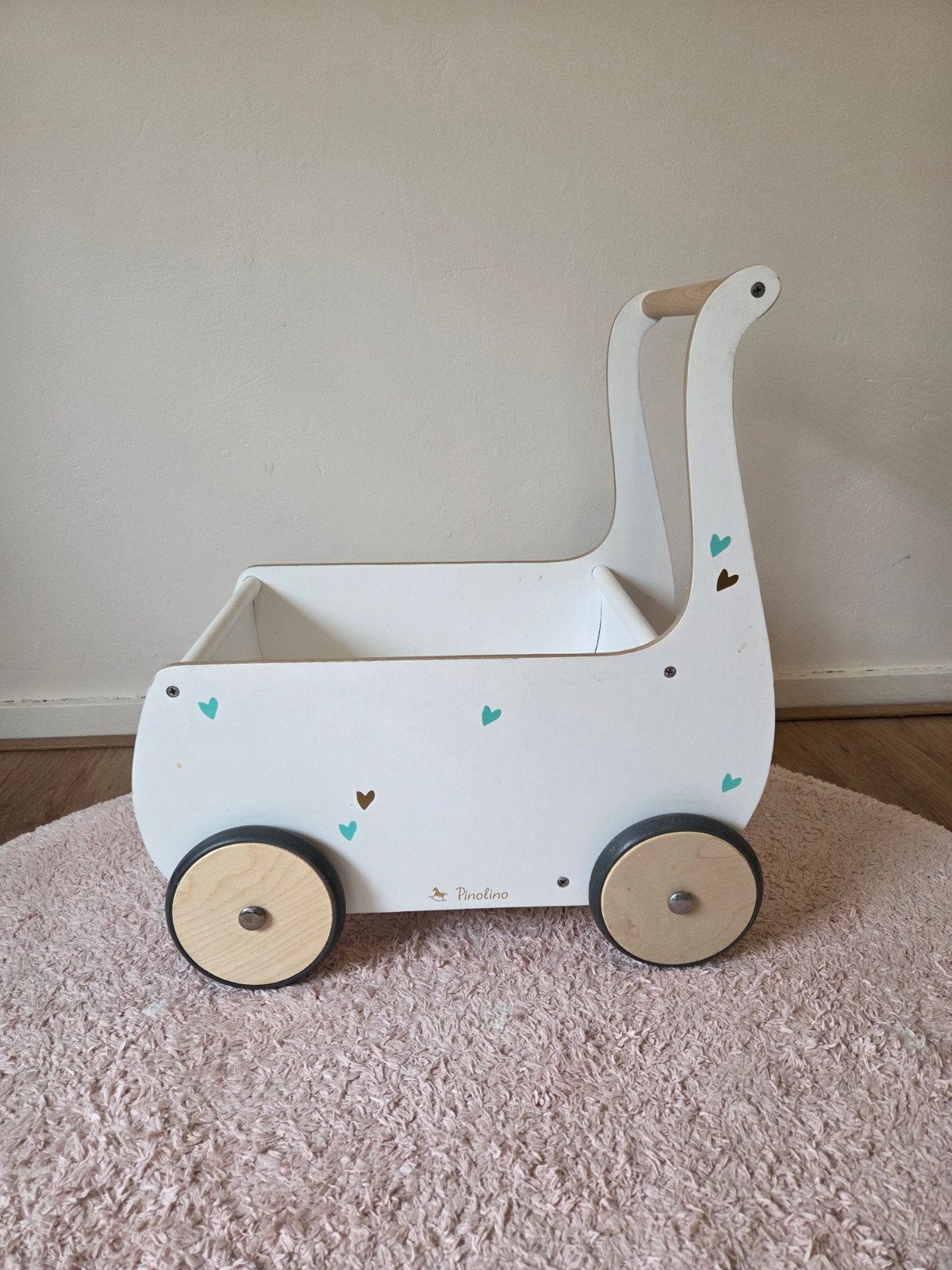 Pinolino loopwagen, Kinderen en Baby's, Ophalen, Zo goed als nieuw, Duw- of Trekspeelgoed