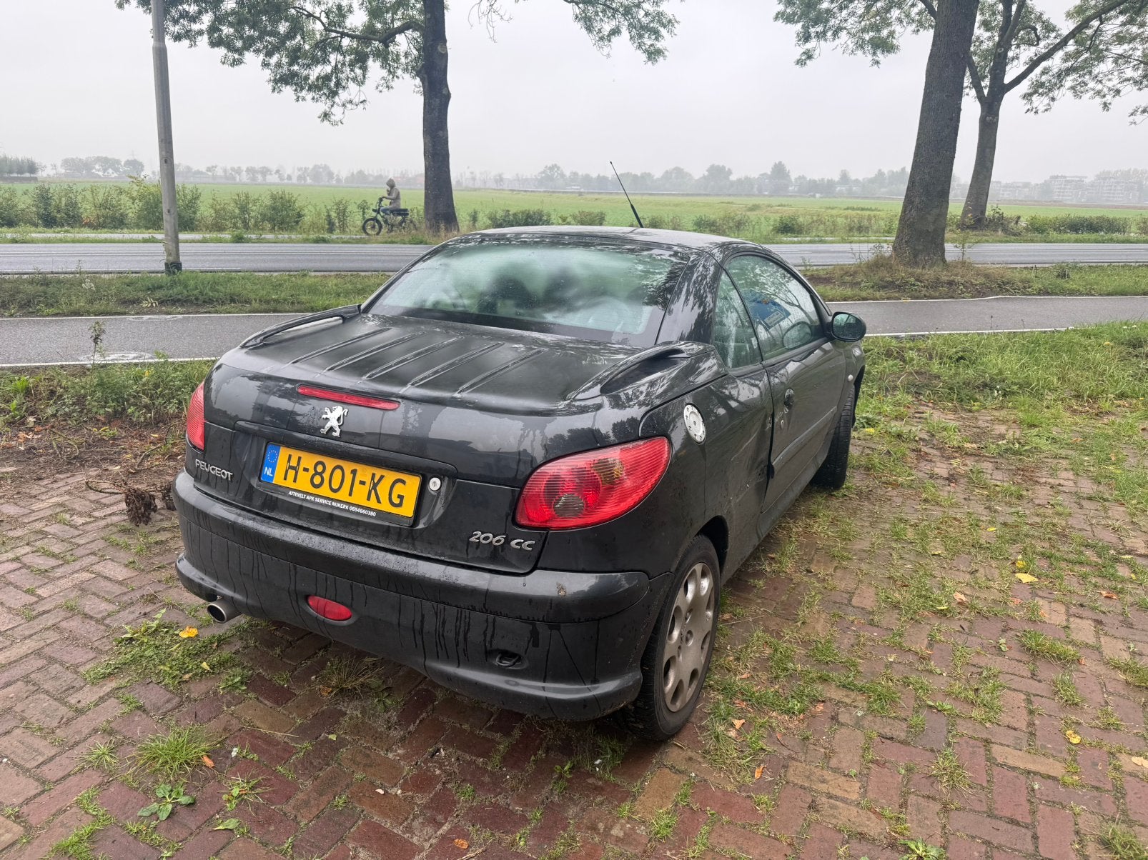Peugeot 206cc, Ophalen, Gebruikt, Peugeot, Bumper