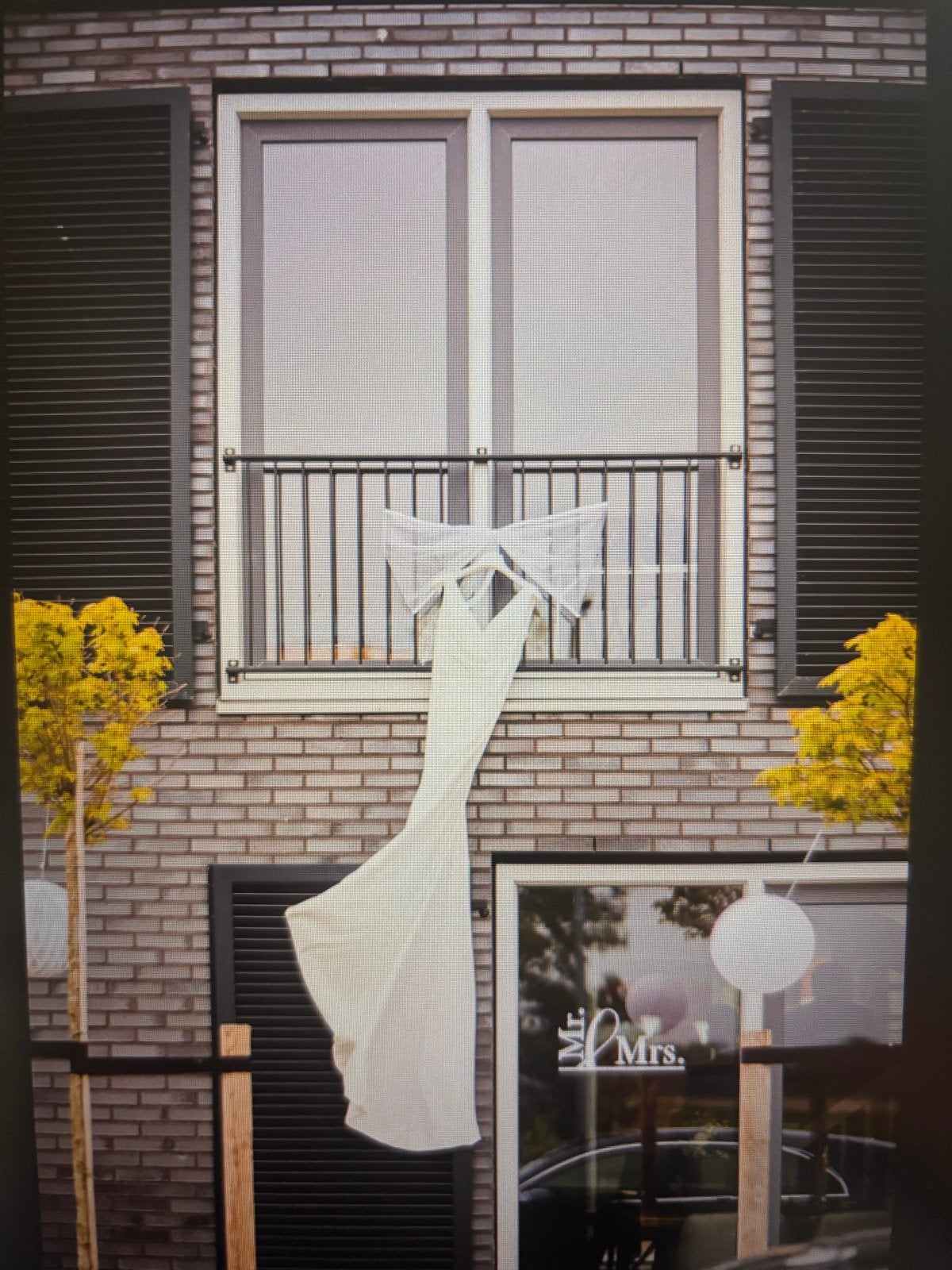 Bruiloft versiering: strikken en strikbollen, Ophalen of Verzenden, Zo goed als nieuw, Versiering, Geboorte of Huwelijk