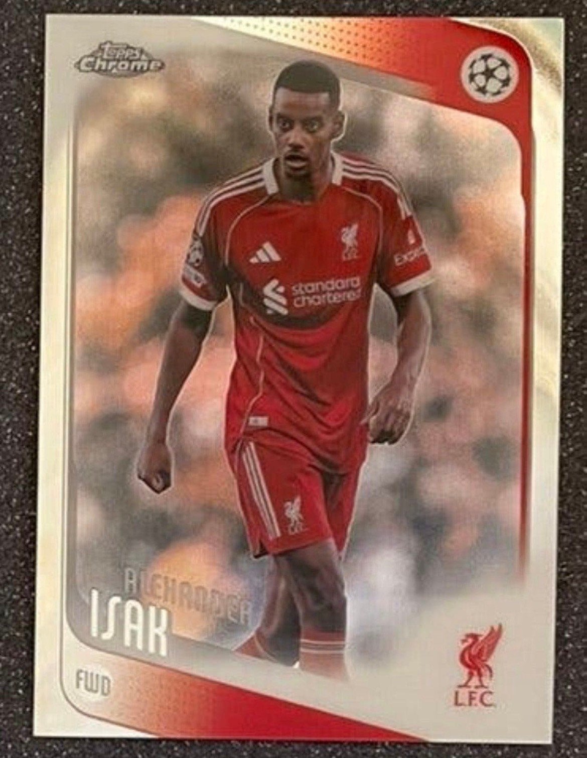 Topps CHROME 2026    ISAK    LIVERPOOL FC, Verzenden, Zo goed als nieuw, Plaatje