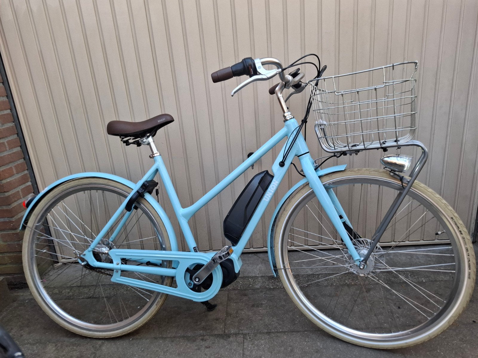 union e-flow 28 invh 7v shimano middenmotor dames, Fietsen en Brommers, Fietsen | Dames | Damesfietsen, 53 tot 56 cm, Versnellingen