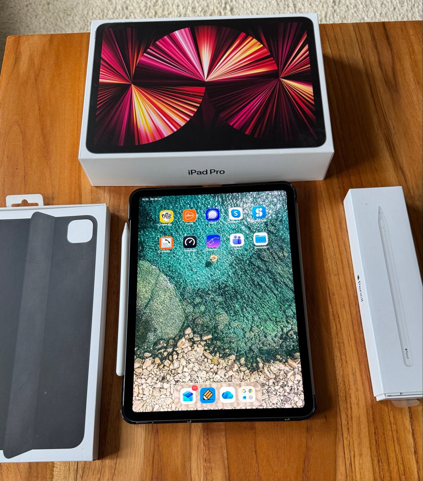 Apple iPad Pro 11 inch (3e generatie) - 256GB wifi Spacegrey, Computers en Software, 11 inch, Ophalen of Verzenden, Zo goed als nieuw
