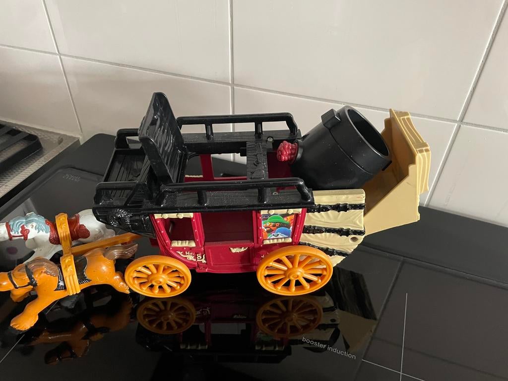 Fisher-Price paard en wagen en koets, Ophalen, Gebruikt, Jongen of Meisje
