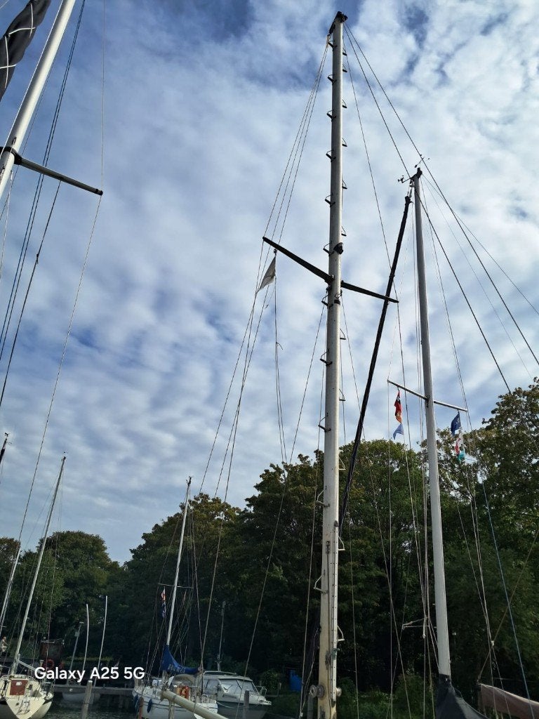 Aluminium Mast en giek verstagingen, Zeilen. Compleet, Ophalen, Gebruikt, Tuigage en Masten, Zeilboot