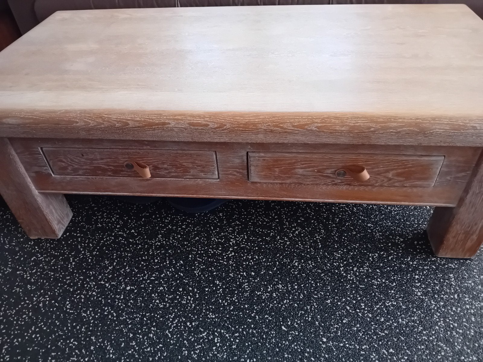 grote salontafel, Huis en Inrichting, Tafels | Salontafels, Ophalen, Rechthoekig, 100 tot 150 cm, 50 tot 100 cm
