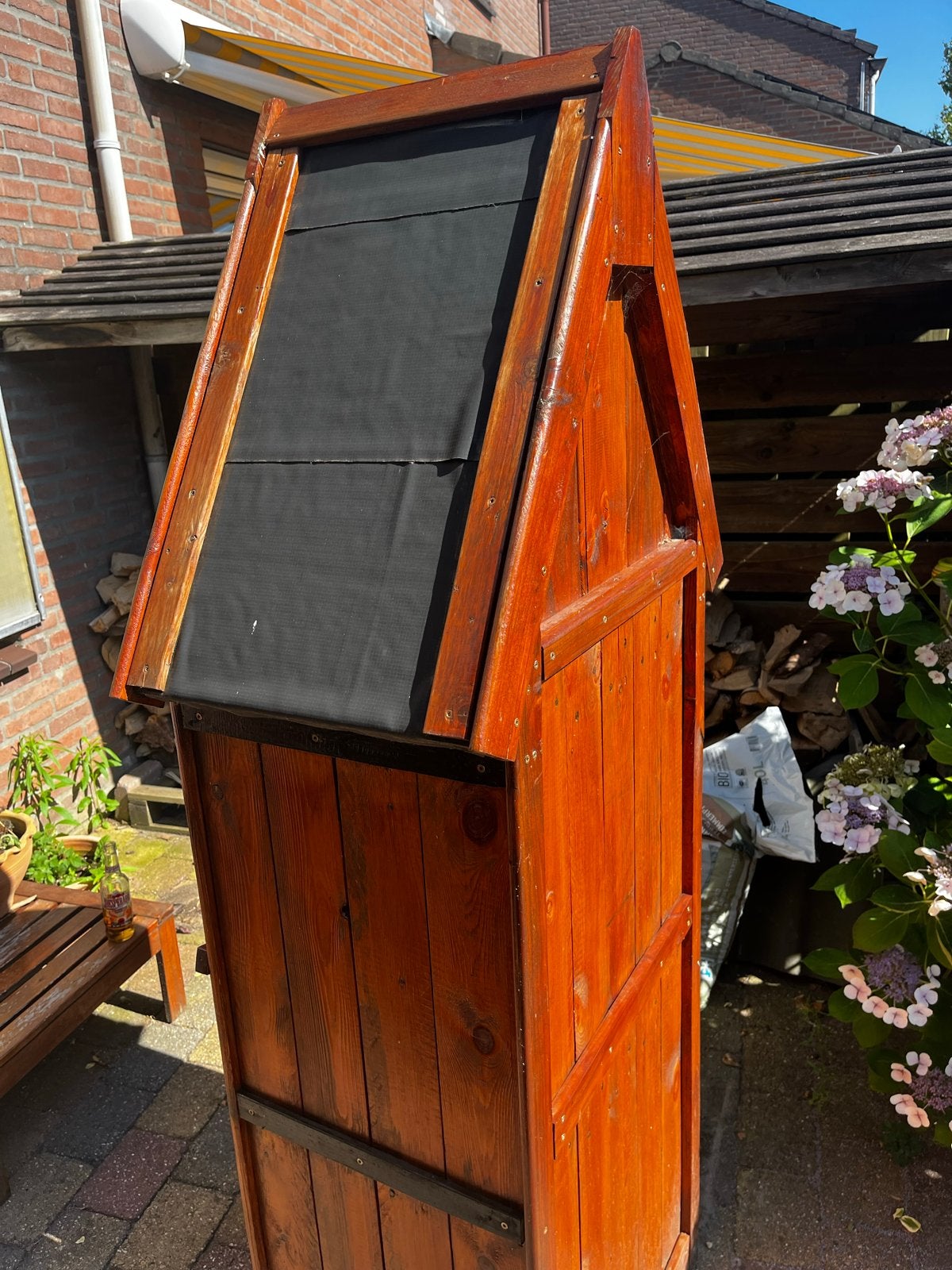 Handgemaakte houten berging/kast, Ophalen, Gebruikt, Hout, Overige typen
