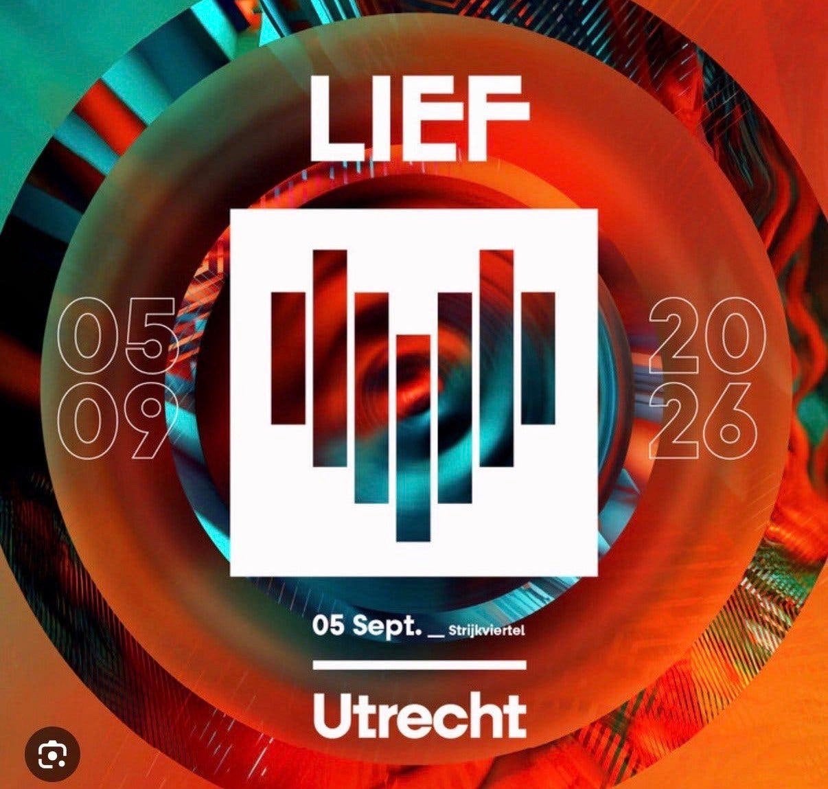 Ticket Lief festival 5 september, Eén persoon