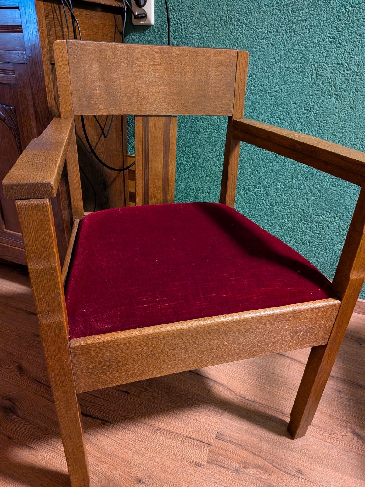 mooie vintage stoel., Antiek en Kunst, Ophalen