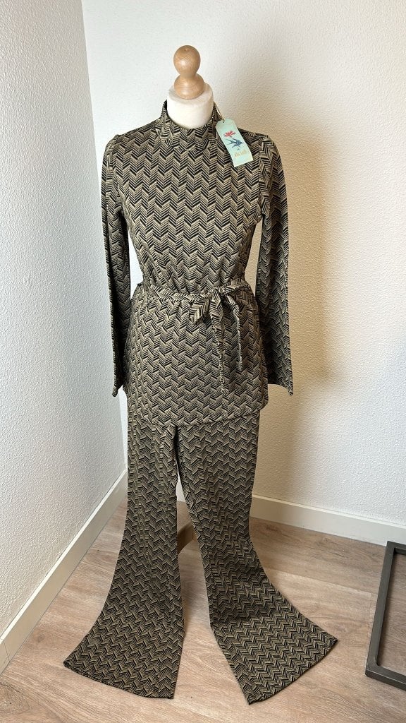 King Louie M Nieuw Facet black combinatie pak 1093