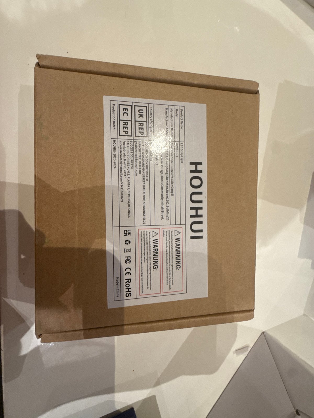 HOUHUI LED Strip Light - Nieuw in doos, Ophalen of Verzenden, Nieuw, Overige merken, Led-lamp