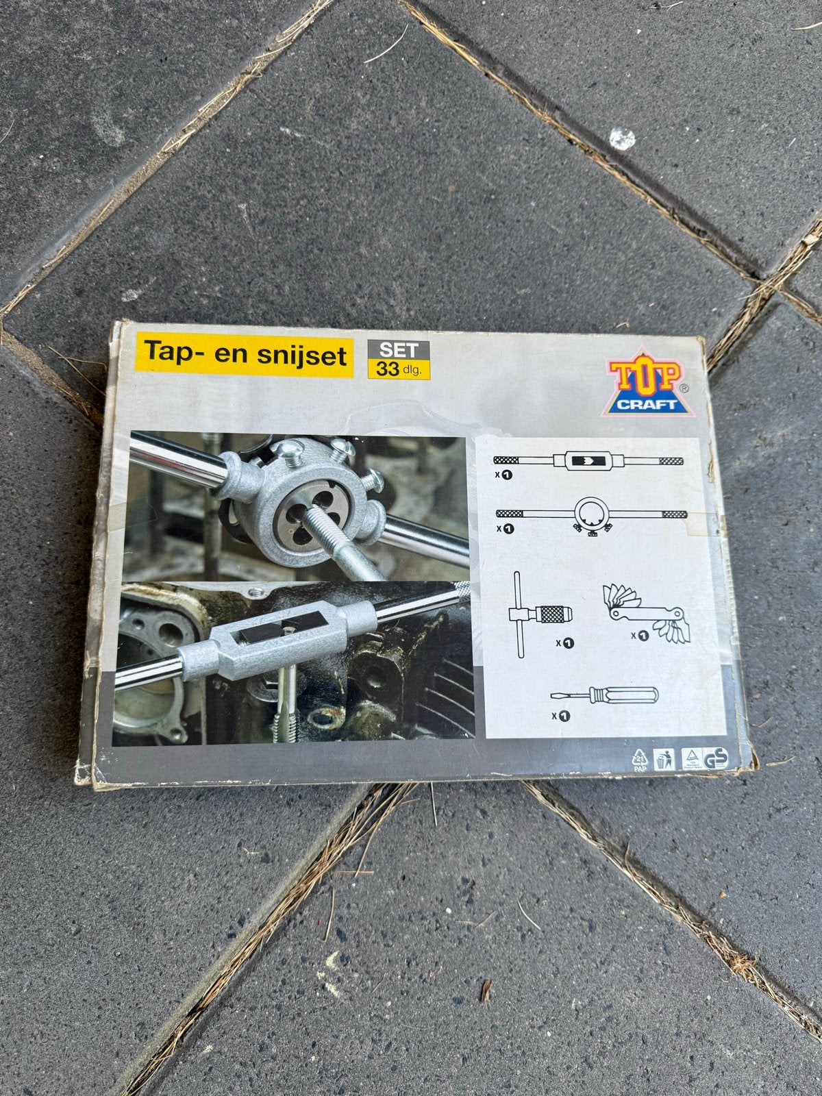 TUP CRAFT Tap- en snijset 33-delig, Ophalen, Zo goed als nieuw, Overige typen, Overige merken