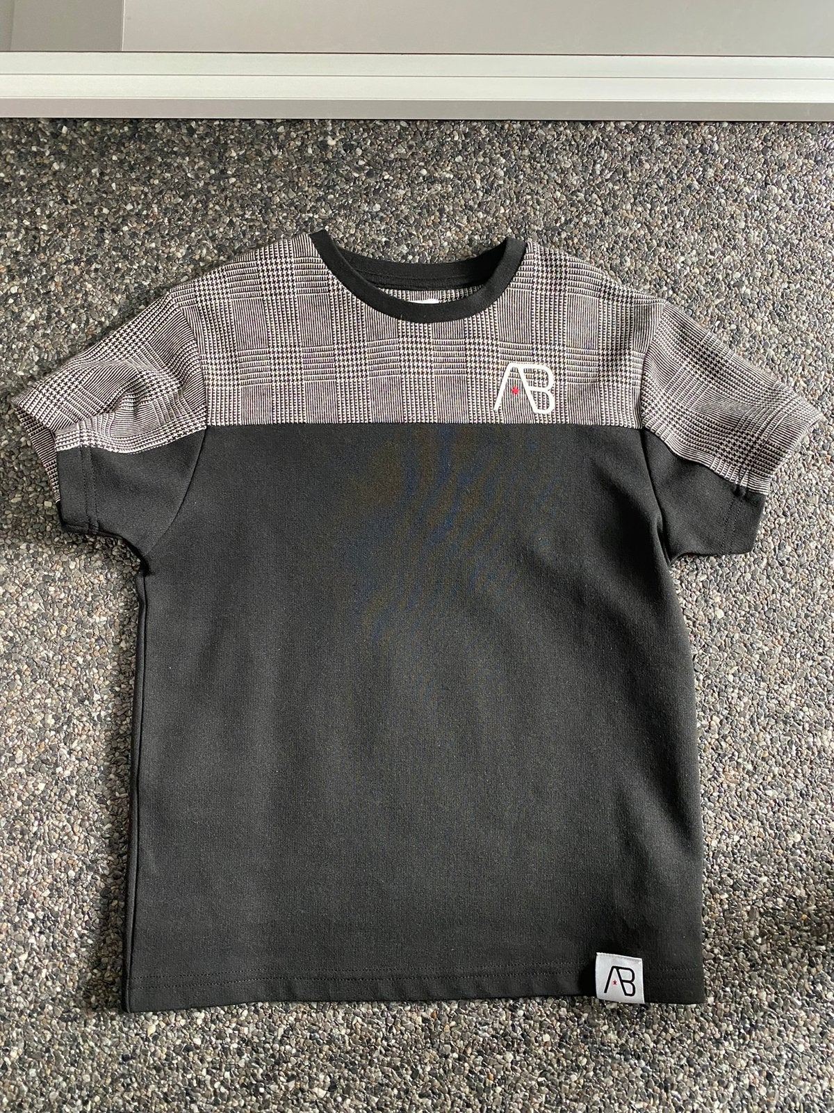 Shirt van AB Lifestyle maat 134 zgan, Kinderen en Baby's, Ophalen, Zo goed als nieuw, Jongen, Shirt of Longsleeve