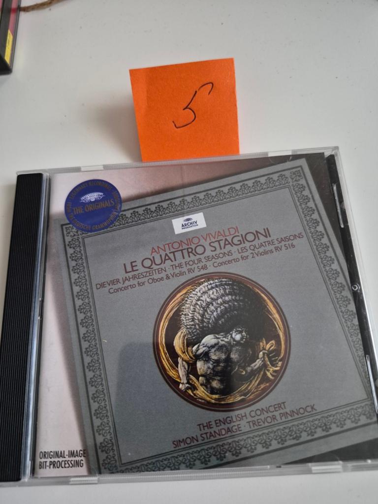 Vivaldi - Le Quattro Stagioni CD - The English Concert, Cd's en Dvd's, Cd's | Klassiek, Ophalen of Verzenden, Barok, Gebruikt