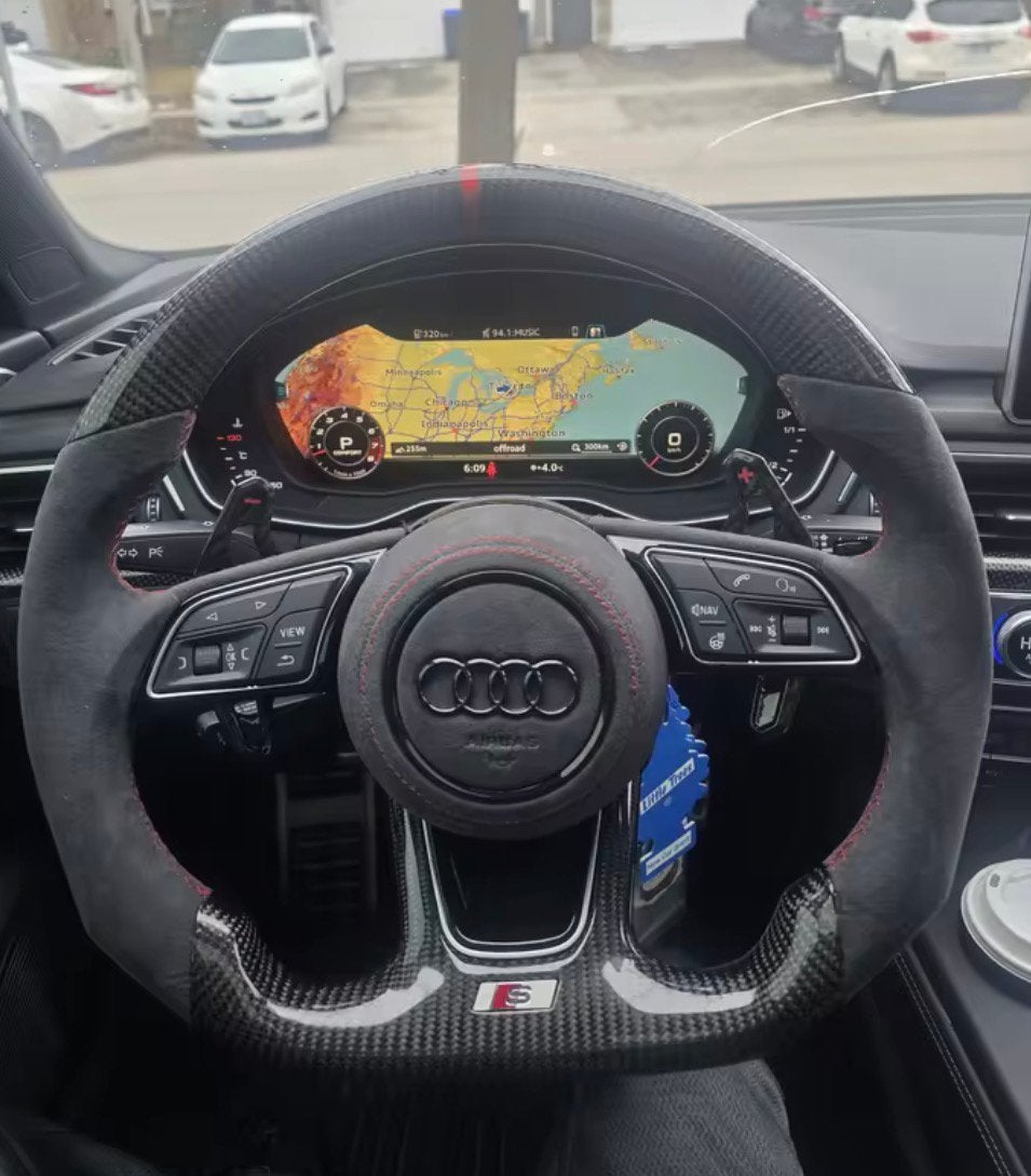 Audi stuur op maat – sportieve & luxe upgrade, Auto-onderdelen, Verzenden, Audi, 7824kc, Info@hemelstudio.com