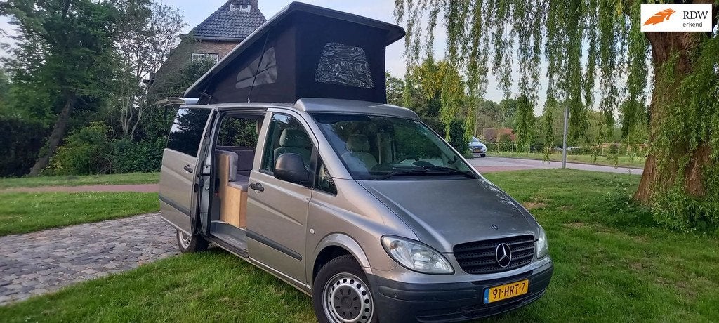 Mercedes-Benz VITO 120 CDI ! COMPLETE CAMPER !, Caravans en Kamperen, Automaat, Buscamper of Camperbus, Mercedes-Benz, Bedrijf
