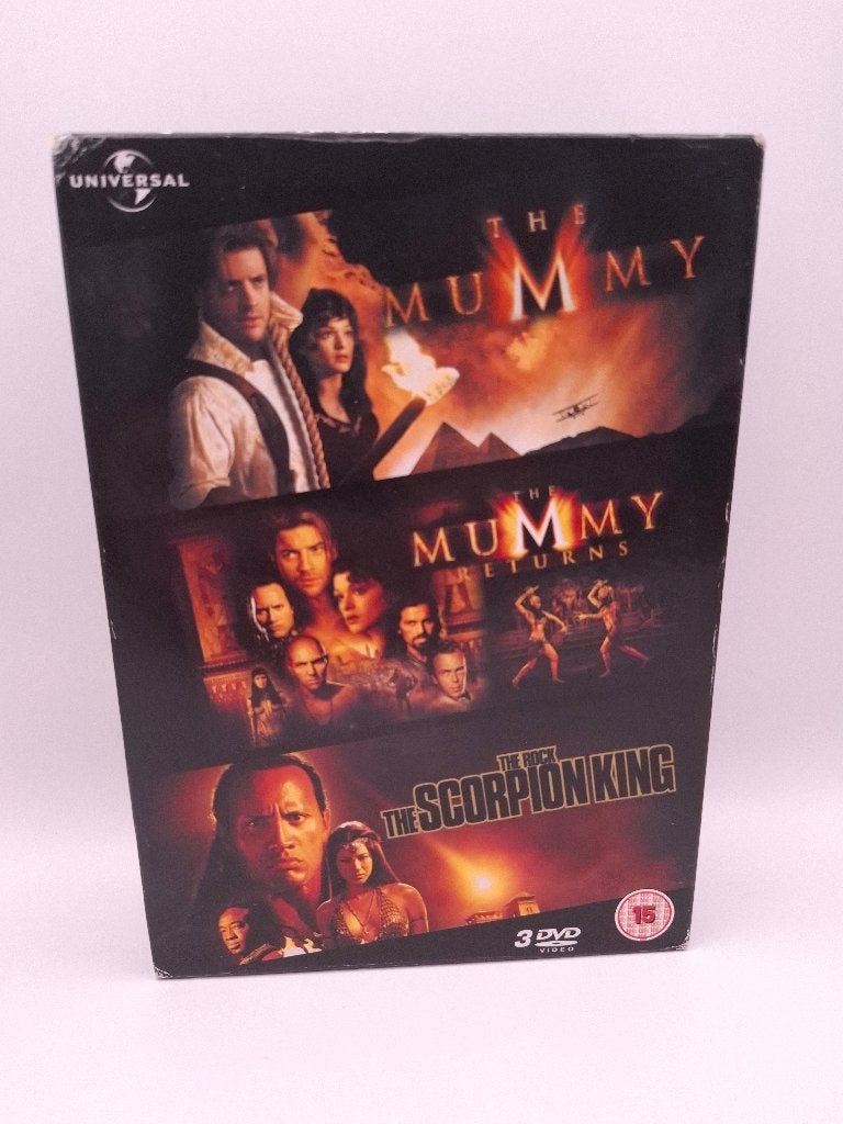 the mummy/ the mummy returns / the scorpion king  dvd, Vanaf 16 jaar, Ophalen of Verzenden, Zo goed als nieuw, Boxset