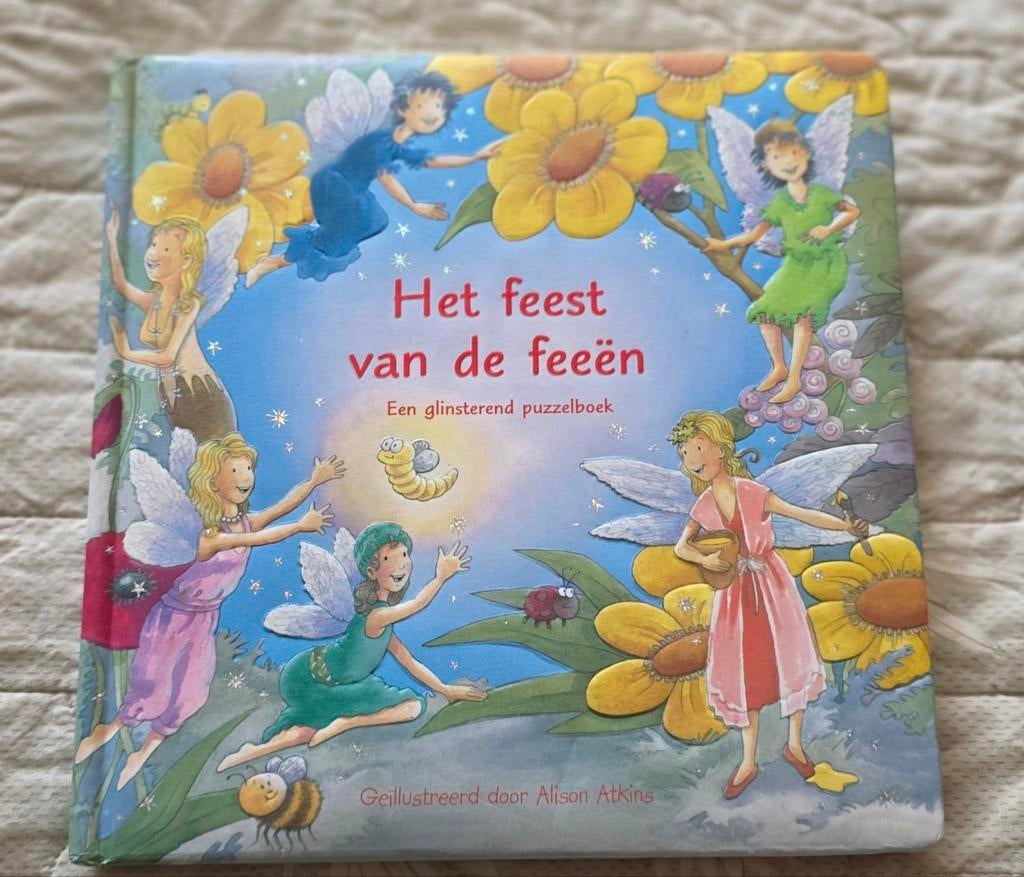 Het feest van de feeën - Een glinsterend puzzelboek, NIEUW., Ophalen of Verzenden, Nieuw, Fictie algemeen