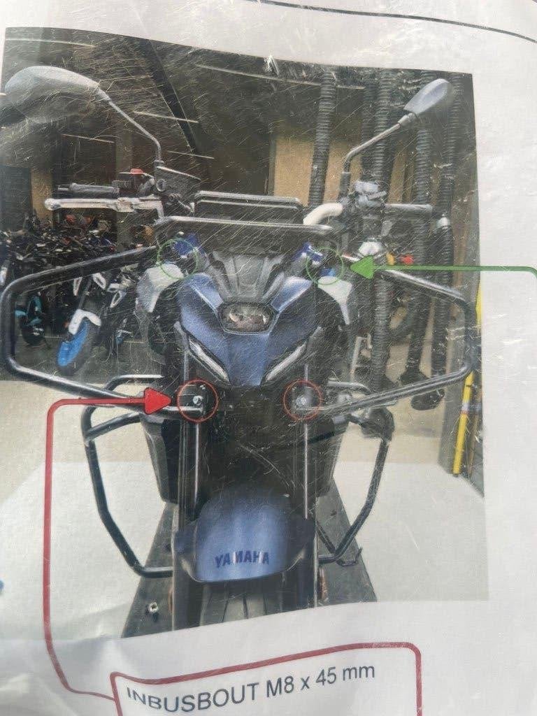 Yamaha mt 07 2025 valbeugel, Ophalen of Verzenden, Nieuw