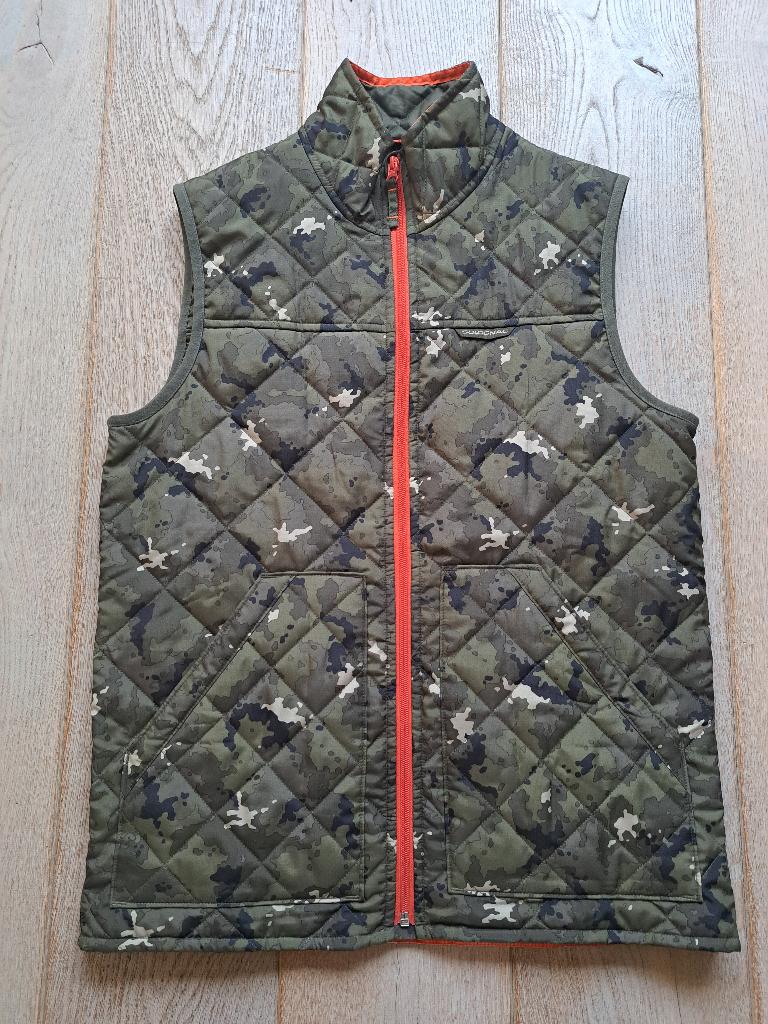 Solognac 500 Furtiv Camo Bodywarmer - Maat M - ZGAN, Ophalen of Verzenden, Zo goed als nieuw, Kleding