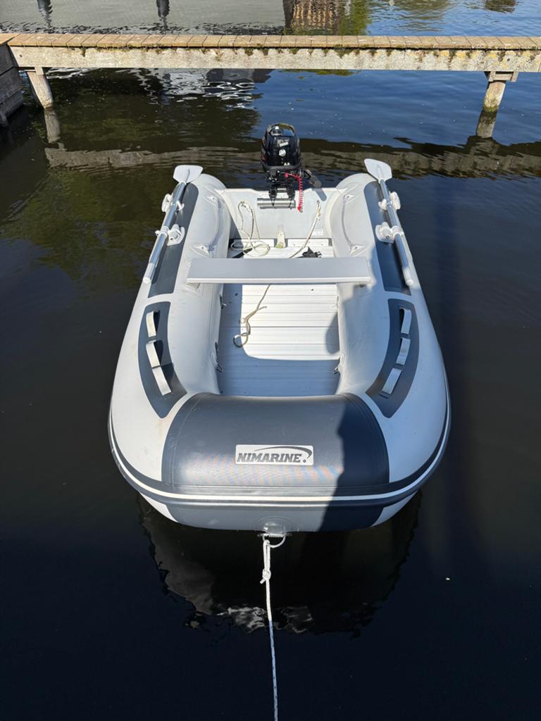 Nimarine MX 300 ALU Mercury 4 pk kortstaart, Ophalen, Aluminium, 4 pk, Zo goed als nieuw
