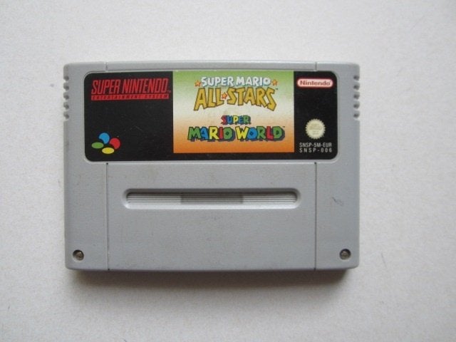 Mario World + All Stars SNES Super Nintendo NES, Spelcomputers en Games, Games | Nintendo Super NES, 2 spelers, Ophalen of Verzenden
