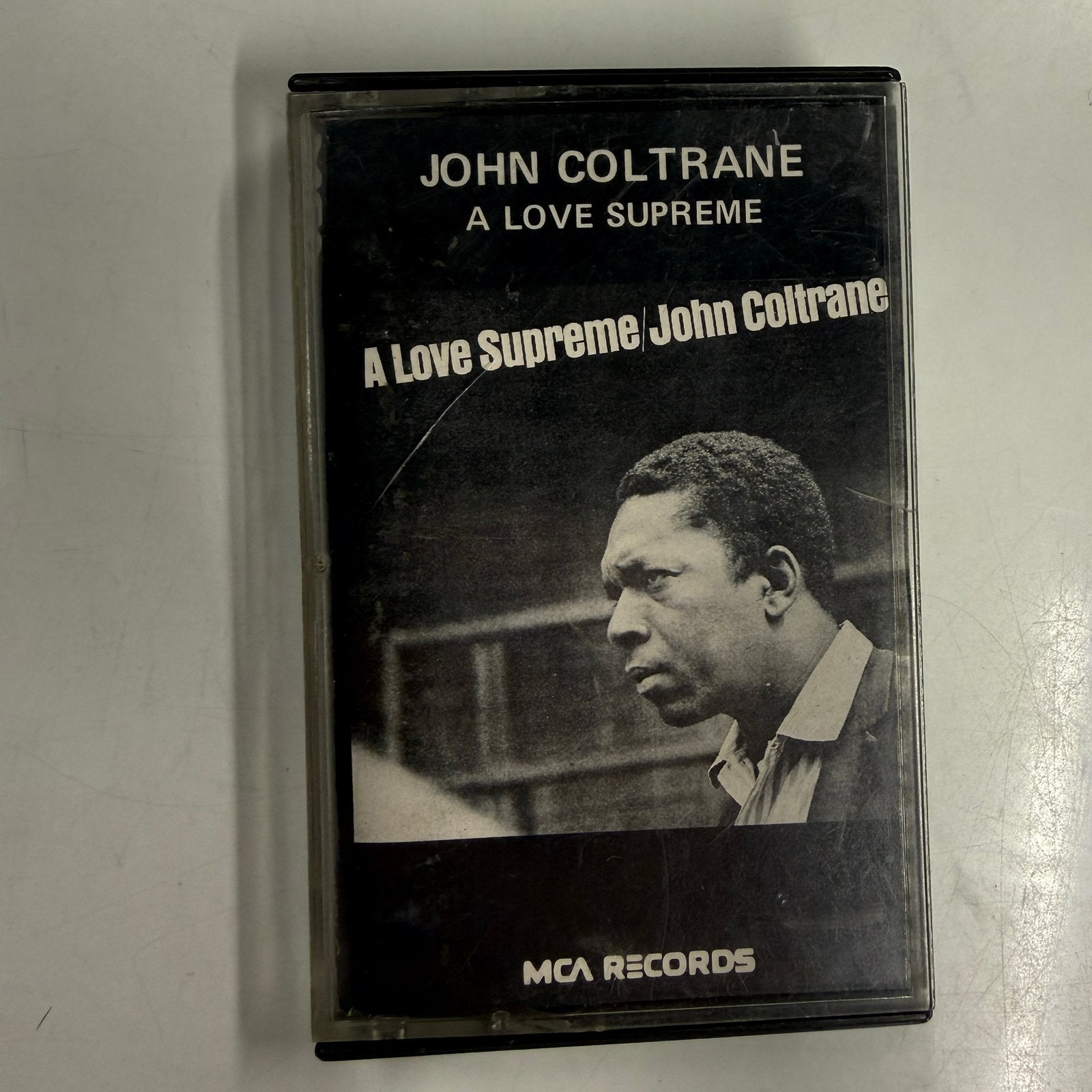 John Coltrane A love supreme musicassette, Cd's en Dvd's, Cassettebandjes, Gebruikt, 1 bandje, Ophalen of Verzenden, Voorbespeeld