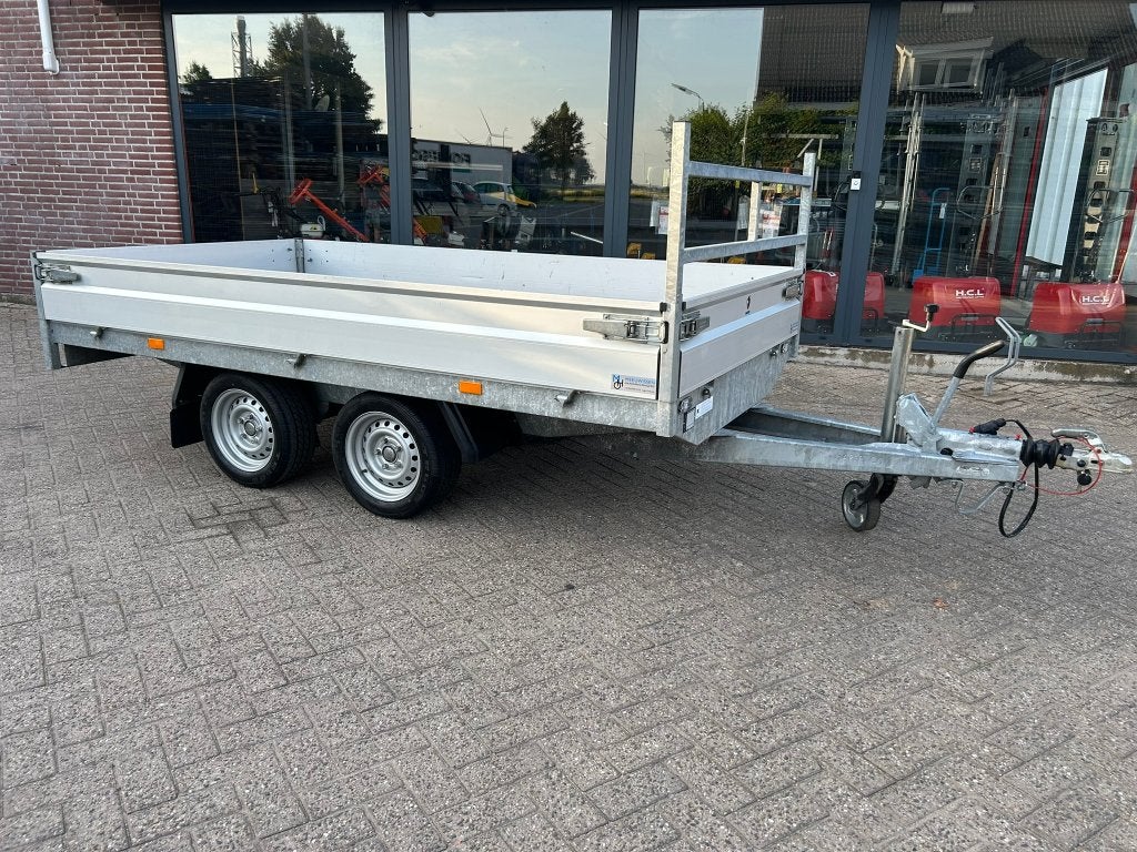Hapert plateauwagen/aanhanger/aanhangwagen 305x160CM BJ2021, Auto diversen, Aanhangers en Bagagewagens, Ophalen, Zo goed als nieuw