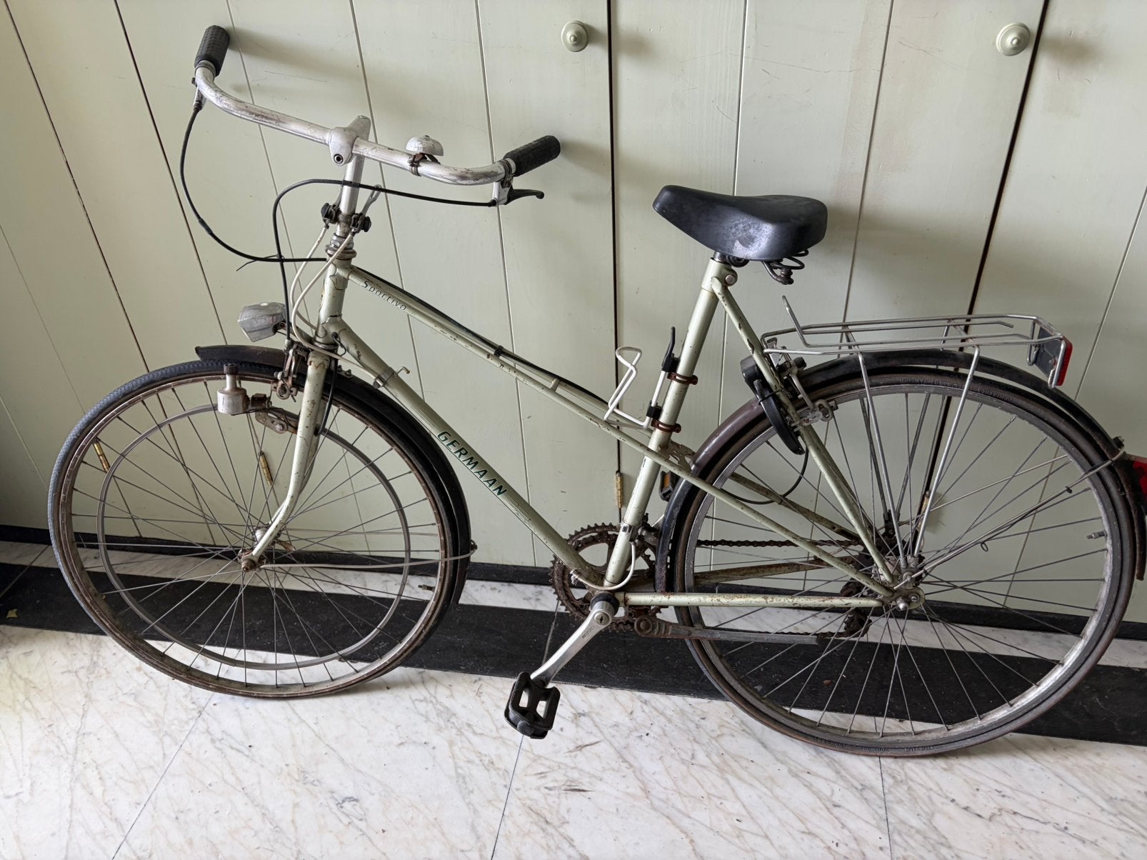 Germaan Sportivo fiets voor de liefhebber, 59 cm of meer, Ophalen, Velgrem, Jaren '60 of nieuwer