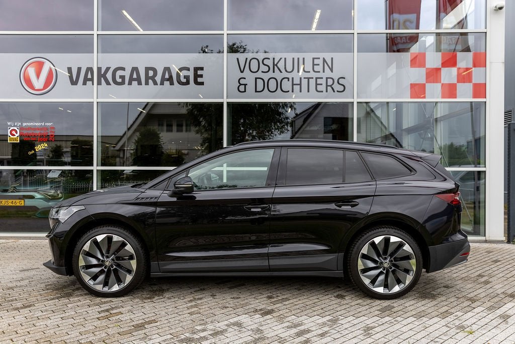 Skoda Enyaq iV 60 Business Edition Plus | Warmtepomp | Camer, Auto's, Skoda, Automaat, 12 maanden, Achterwielaandrijving, Gebruikt