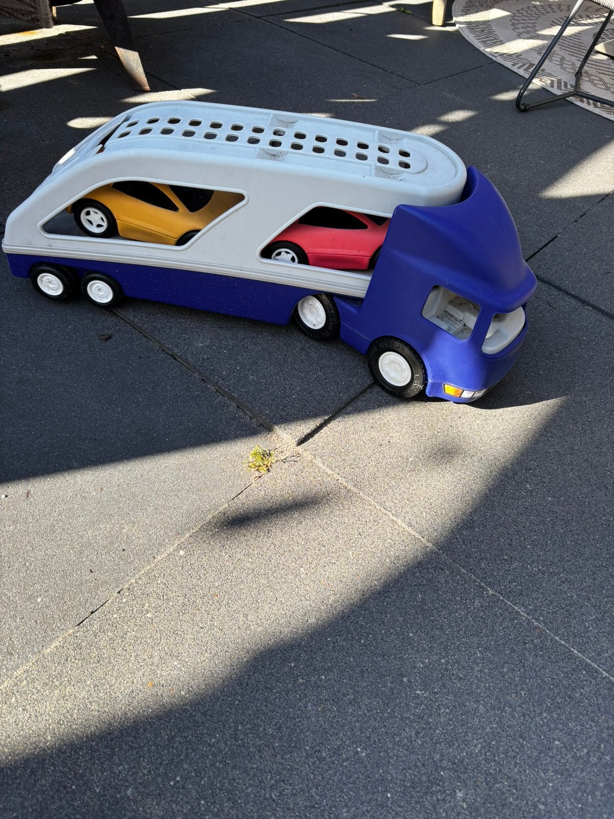 Little tikes auto, Ophalen, Zo goed als nieuw