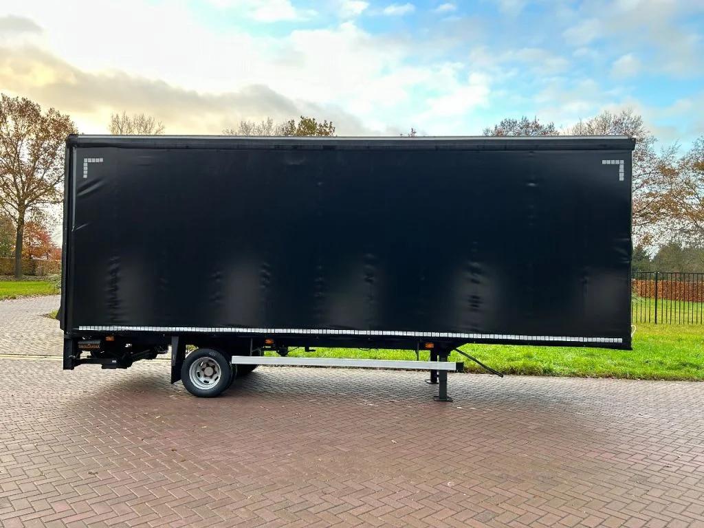 VELDHUIZEN be oplegger 5.5 ton snel schuifzeilen 1000 kg laa, Overige brandstoffen, Origineel Nederlands, Bedrijf, Zilver of Grijs
