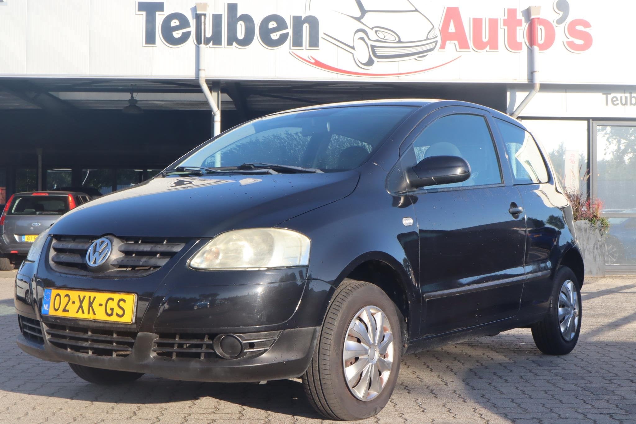 Volkswagen Fox 1.2 Trendline | 3Drs | 175.815Km | 2007, Auto's, Voorwielaandrijving, Stof, Zwart, ABS