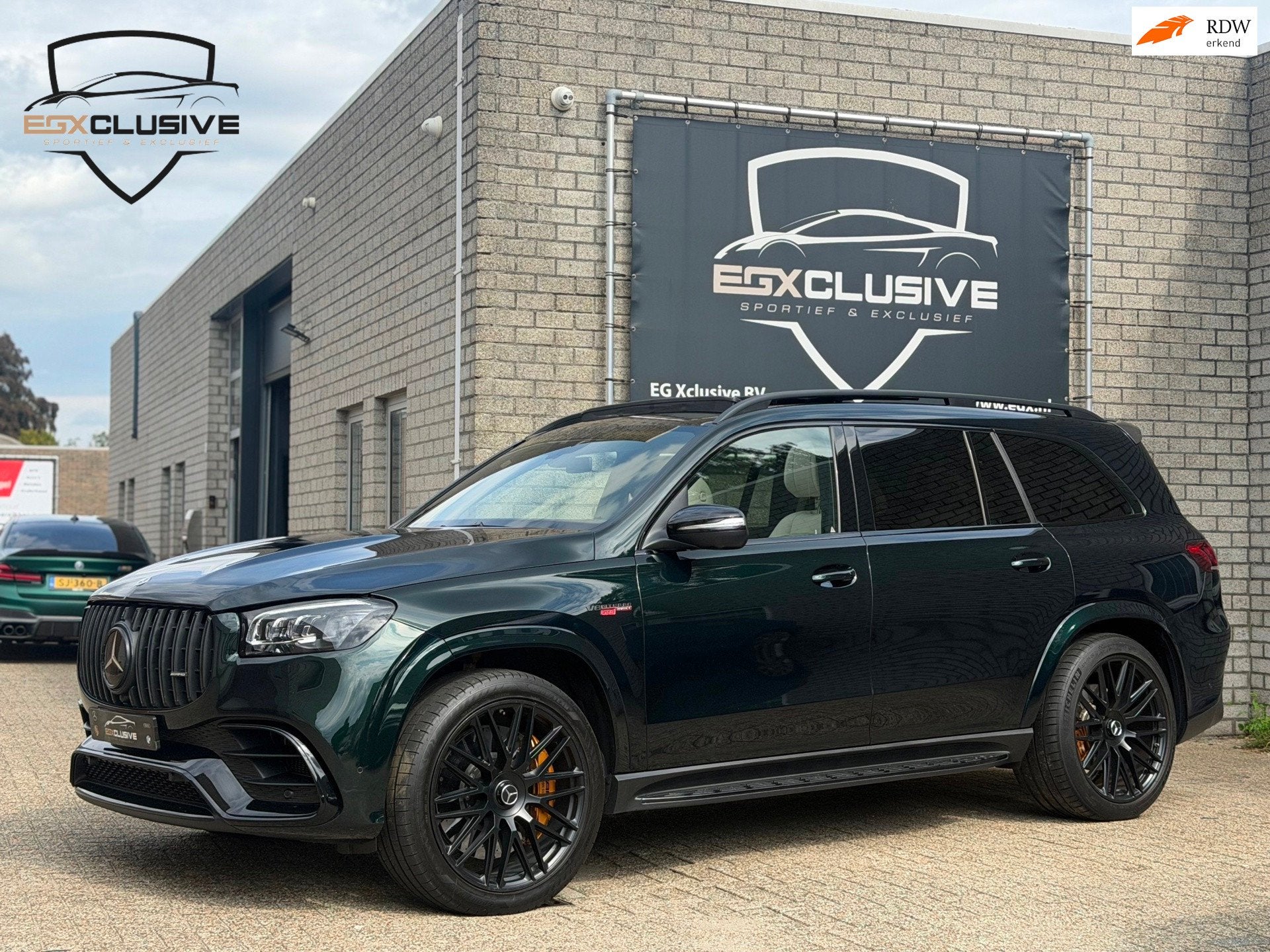 Mercedes-Benz GLS AMG 63 4MATIC+ Premium Plus Ceramic/Pano/B, Auto's, Gebruikt, 7 stoelen, Leder, Hybride Elektrisch/Benzine