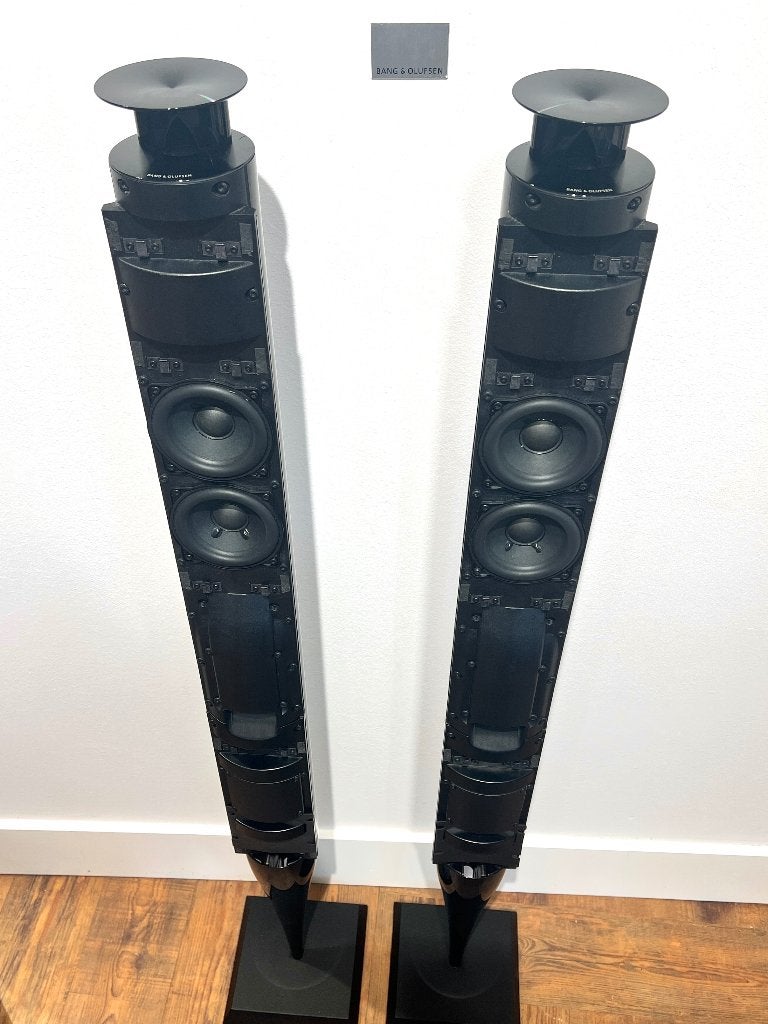 Bang & Olufsen Beolab 18 Piano Black Incl. White Covers, 150 watt of meer, Stereo speakers, Bang & Olufsen, Ophalen of Verzenden