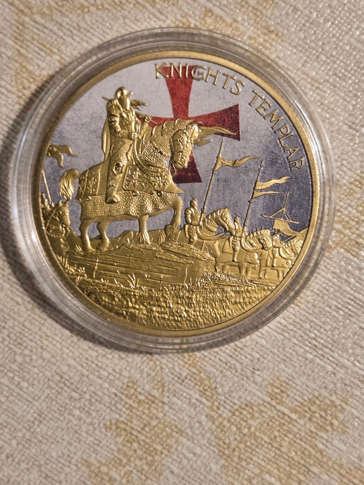 Tempeliers Munt - Sigillum Militum Xpisti, Ophalen of Verzenden