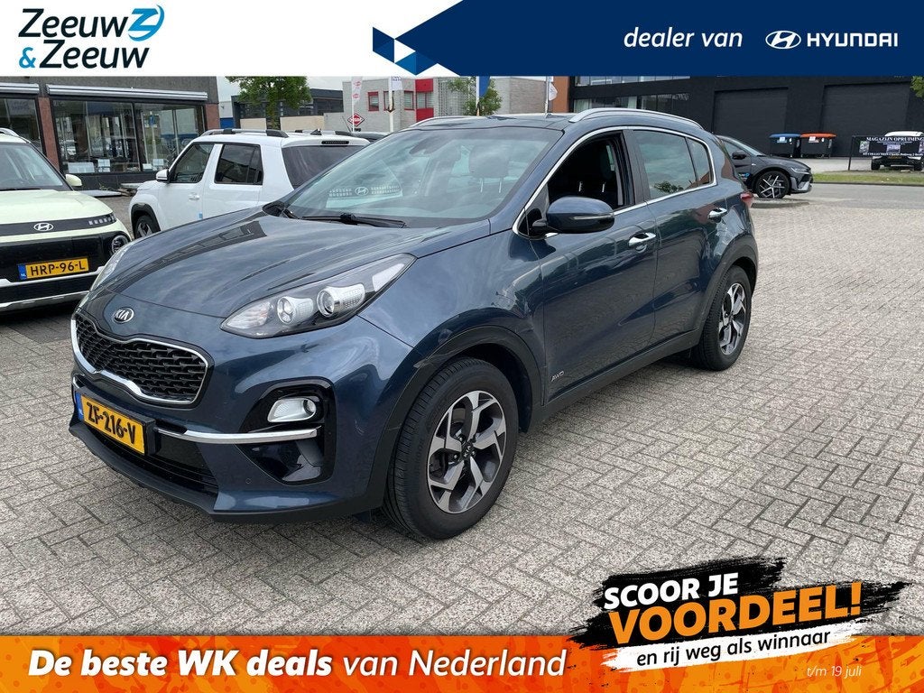 Kia Sportage 1.6 T-GDI 4WD DynamicPlusLine |, Auto's, Kia, 12 maanden, Stof, Gebruikt, 4 cilinders