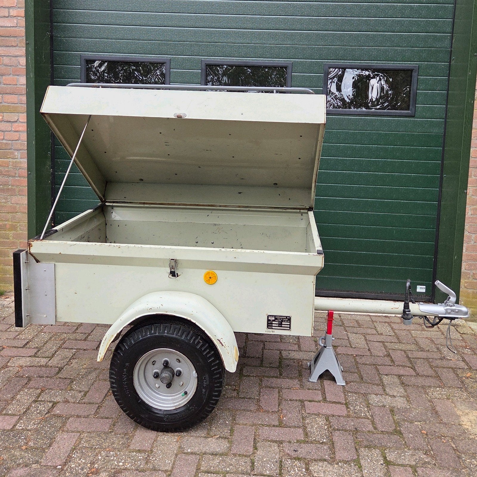 Saris Speedy Bagagewagen, Ophalen