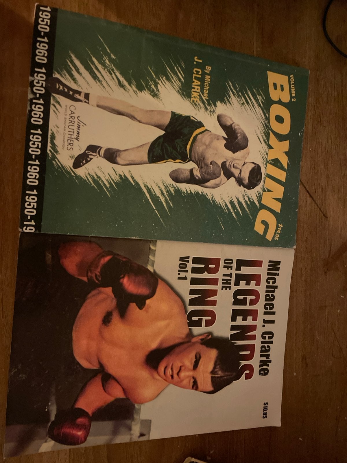 Boksboeken Michael J. Clarke - Legends of the Ring, Ophalen of Verzenden, Zo goed als nieuw, Vechtsport