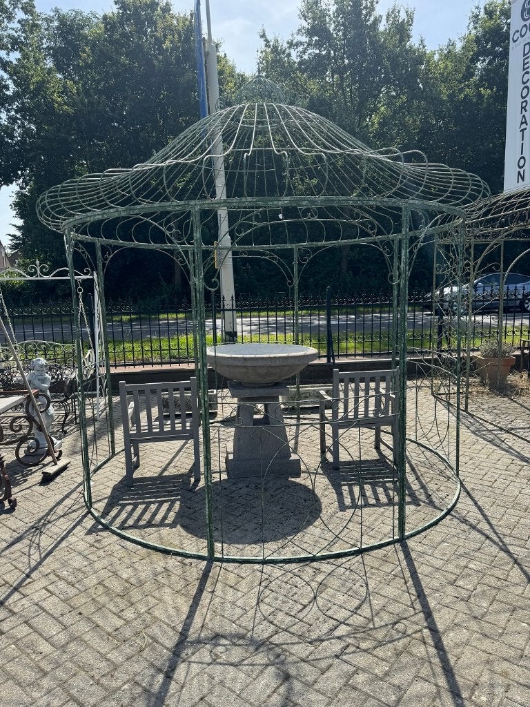 PRIEEL EXCLUSIEF MASSIEF PRIEEL HANDGESMEDE PRIËLEN flamant, Ophalen, Tuinpaviljoen, Wilms, Nieuw