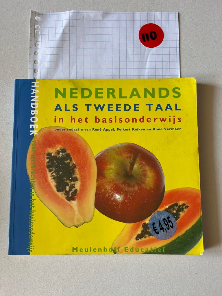 Handboek Nederlands als Tweede Taal Basisonderwijs, Boeken, Studieboeken en Cursussen, Ophalen of Verzenden, Gamma, Zo goed als nieuw