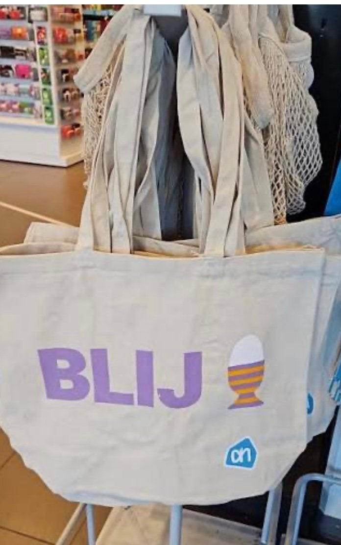 Gezocht: tas BLIJ ei van albert heijn, Albert Heijn, Ophalen of Verzenden
