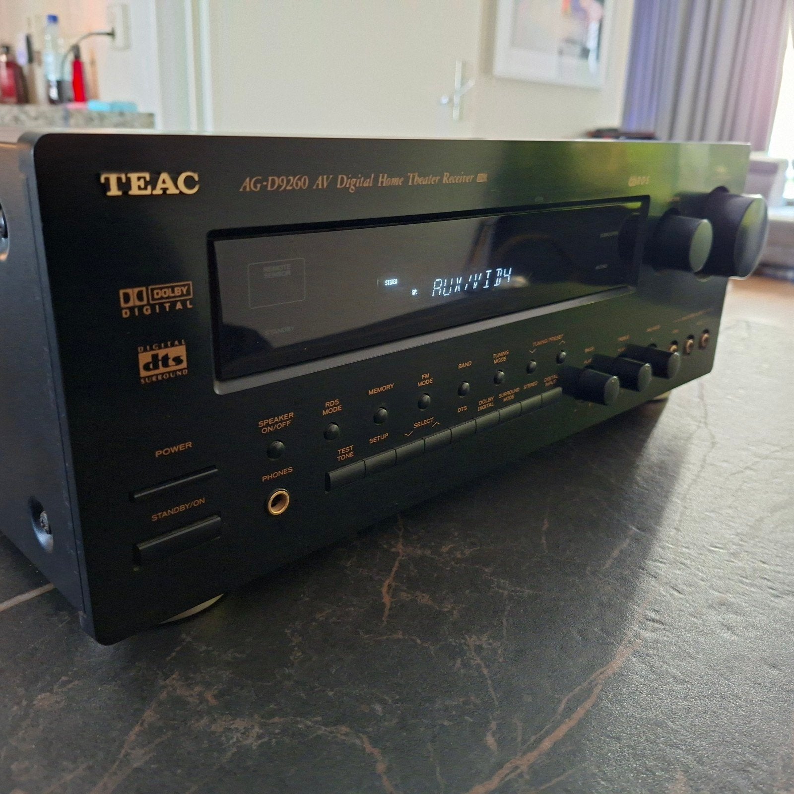 TEAC AG-D9260 AV Digital Home Theater Receiver, Audio, Tv en Foto, 120 watt of meer, Ophalen, Overige merken, Gebruikt