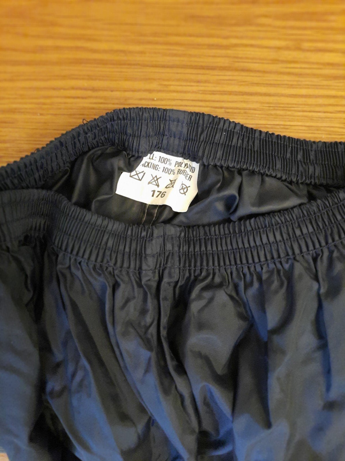 Regenbroek maat 176 - Donkerblauw, Ophalen of Verzenden, Gebruikt, Regenlaarzen, Kinderen