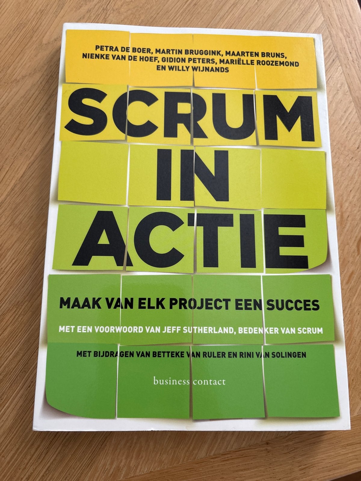 Scrum in Actie - Maak van elk project een succes, Ophalen of Verzenden, Nieuw, Management