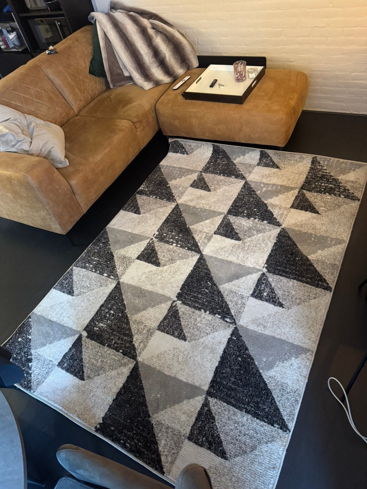 Mooi vloerkleed 160 x 230cm, Ophalen, 150 tot 200 cm, 200 cm of meer, Zo goed als nieuw