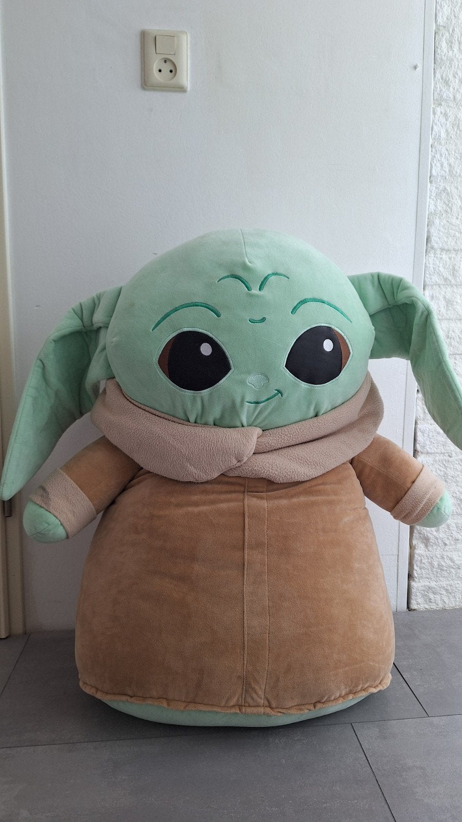 Grote Baby Yoda Knuffel - The Mandalorian, Ophalen, Overige merken, Overige typen, Middelgroot (20 tot 80 cm)