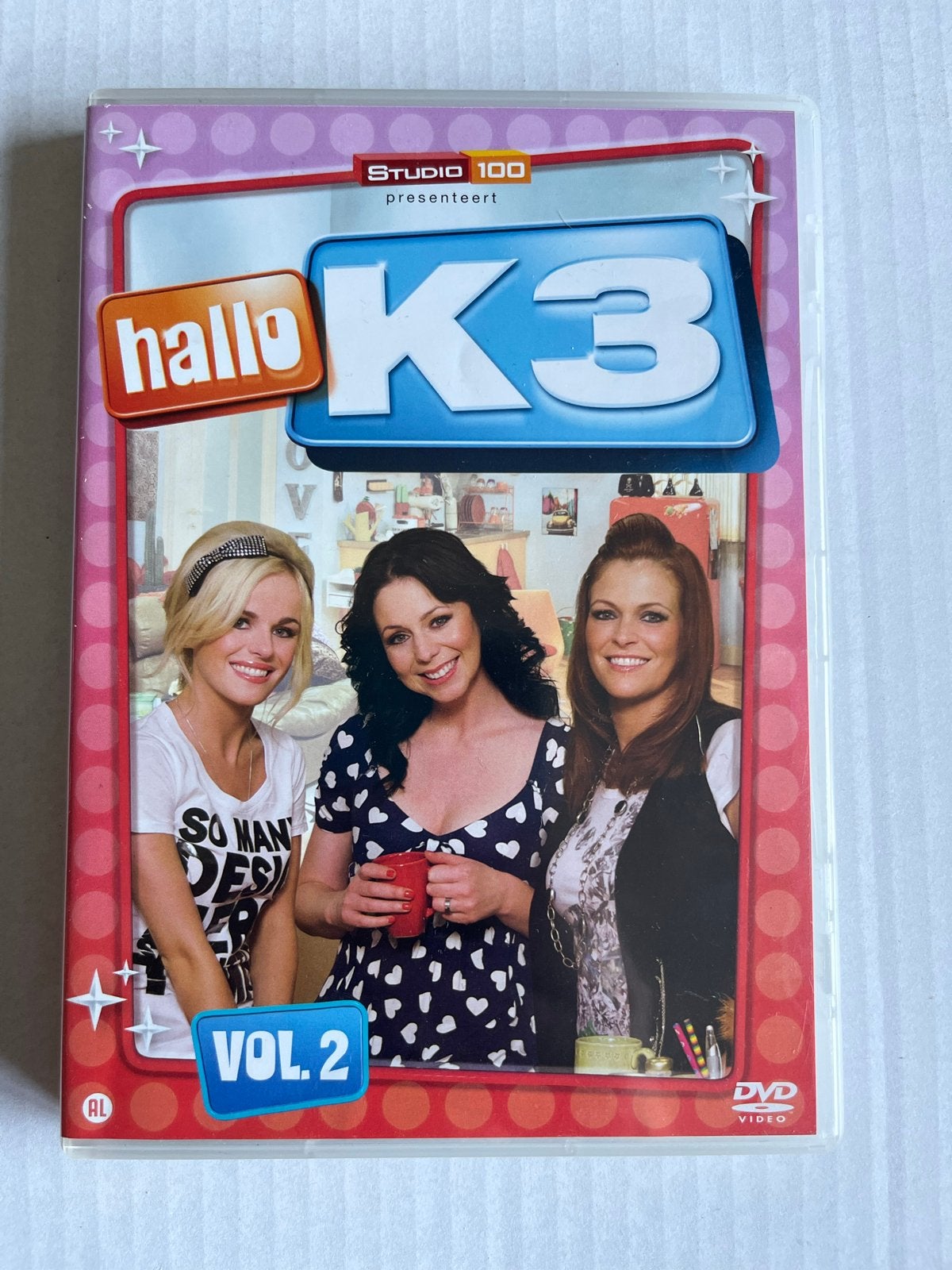 Hallo K3 Vol. 2 DVD - Studio 100, Cd's en Dvd's, Dvd's | Kinderen en Jeugd, Gebruikt, Alle leeftijden, Tv-serie, Ophalen of Verzenden
