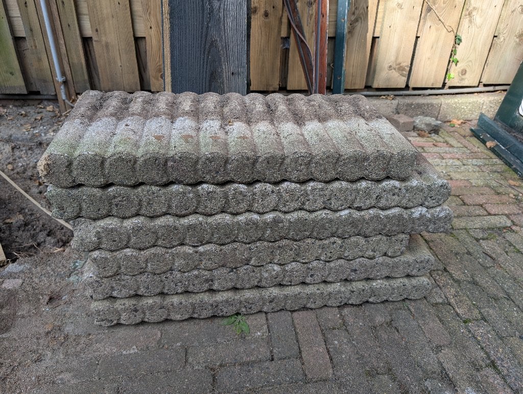 Palisade randen, Tuin en Terras, Ophalen, Gebruikt, 25 cm of meer, Border